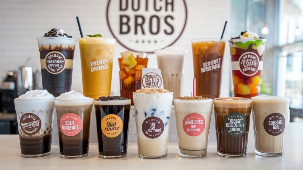 dutch bros menu​